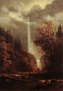 Multnomah Falls Albert Bierstadt